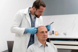 Trasplante capilar en Medellín técnica FUE DHI en clínica especializada con cirujano certificado
